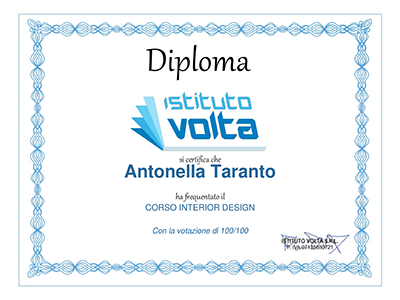 Attestato Istituto Volta VO33